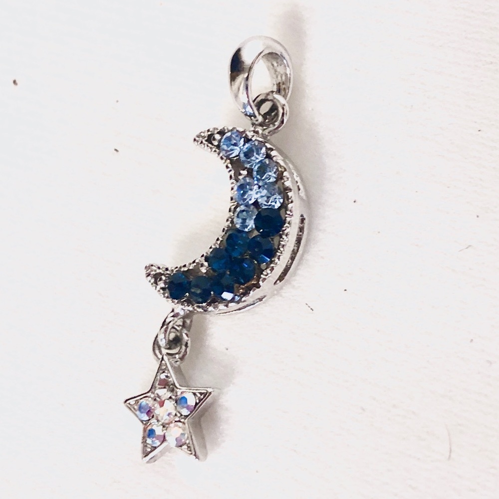 Moon and Star Pendant